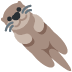 カワウソ 絵文字 Otter Emoji Let S Emoji